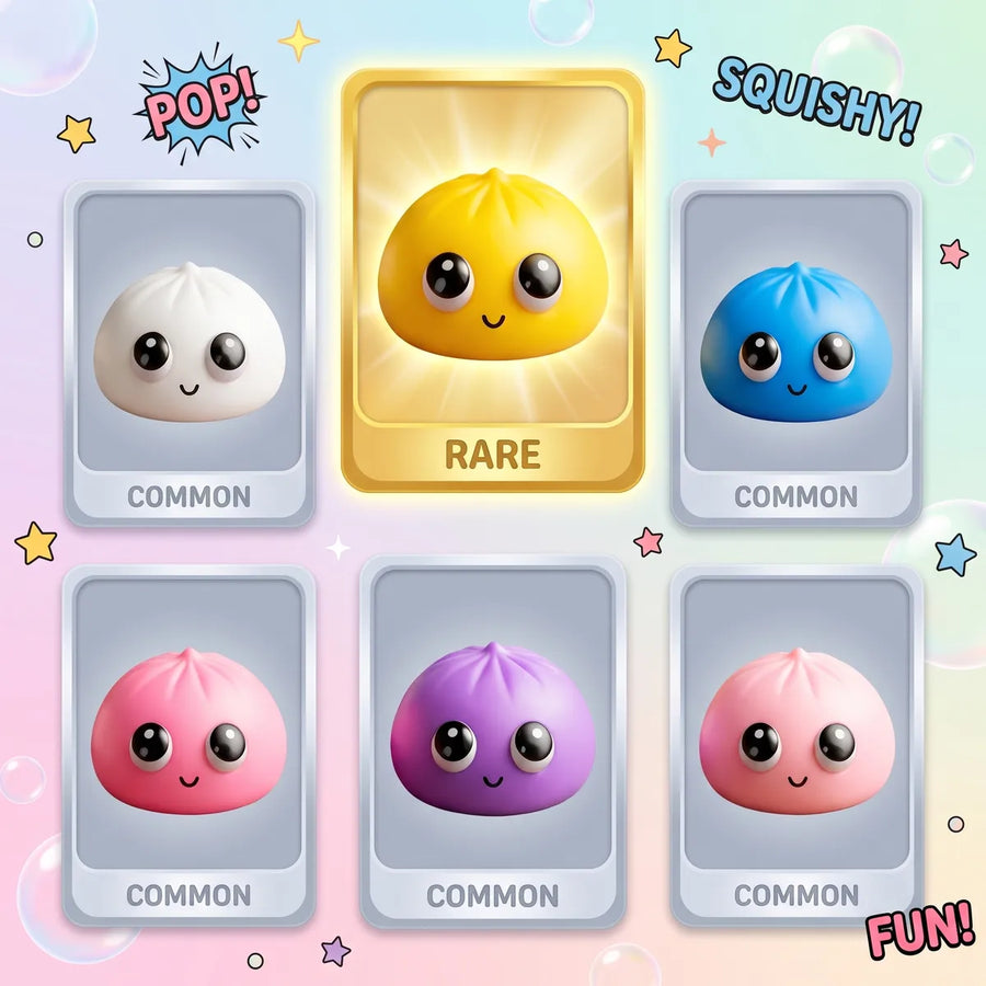 Big Eyes Mystery Pop Dumpling Squishy