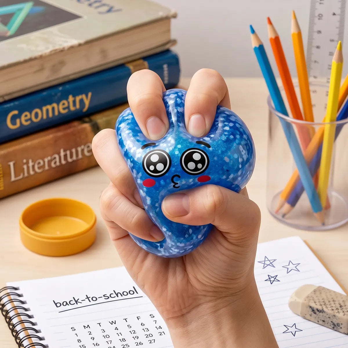 Starry Mystery Puppy Eyed Dumpling Squishy – view 5