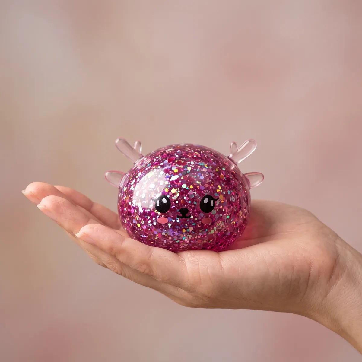 Twinkling Mystery Reindeer Dumpling Squishy – view 4