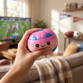 Sporty Mystery Soccer Dumpling Squishy – view 8