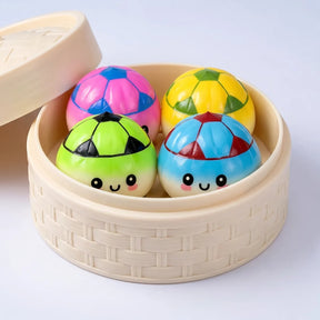 Sporty Mystery Soccer Dumpling Squishy – view 3