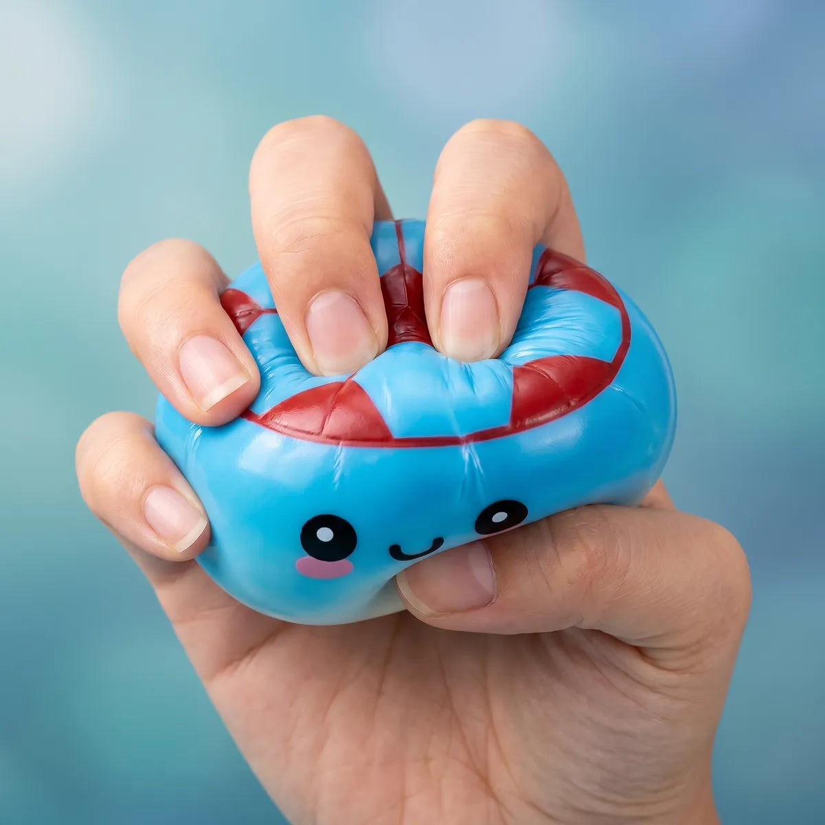 Sporty Mystery Soccer Dumpling Squishy – view 6