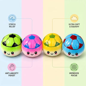 Sporty Mystery Soccer Dumpling Squishy – view 7
