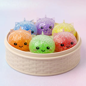 Starlit Mystery Sparkle Unicorn Dumpling Squishy – view 3