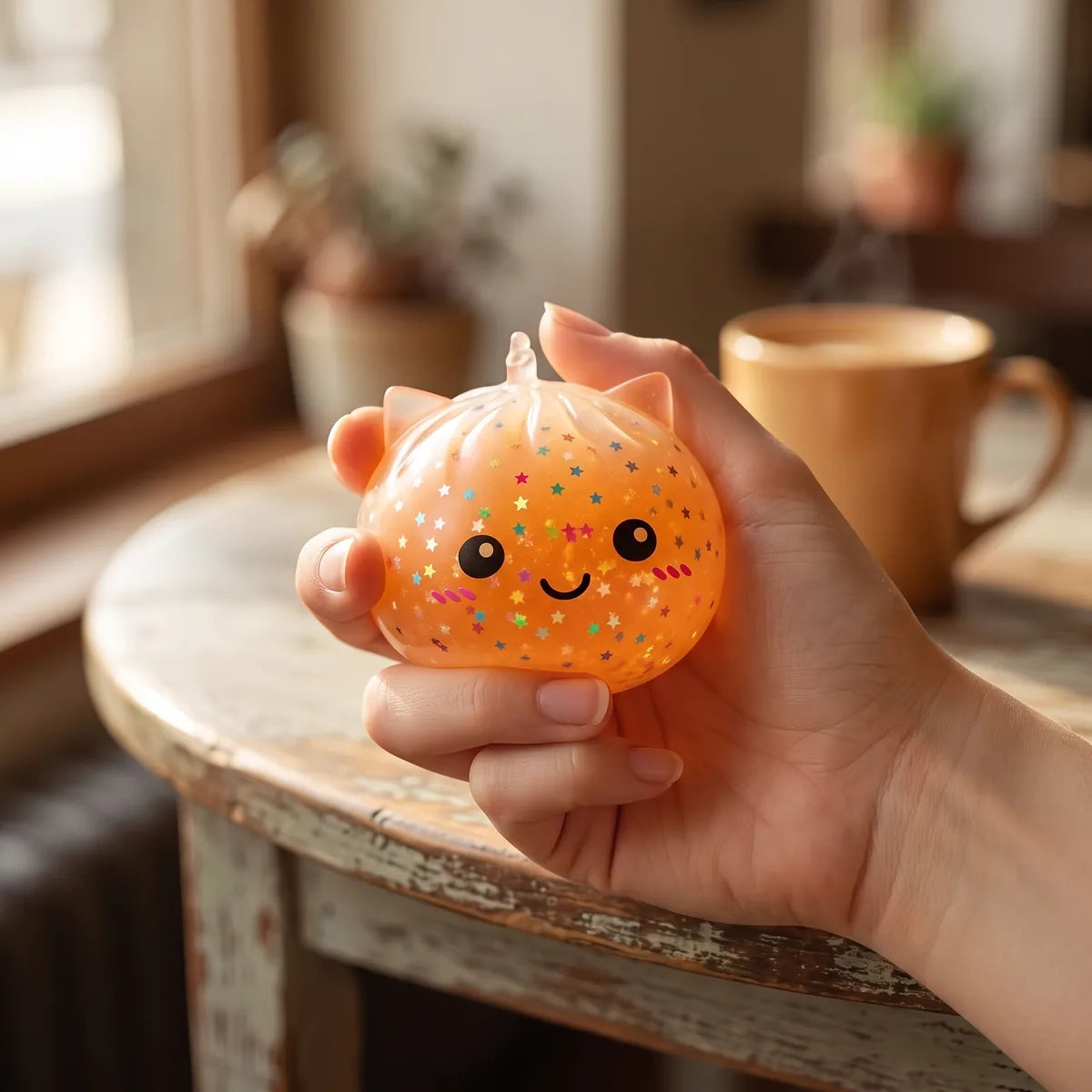 Starlit Mystery Sparkle Unicorn Dumpling Squishy – view 8