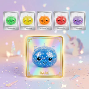 Starlit Mystery Sparkle Unicorn Dumpling Squishy – view 2