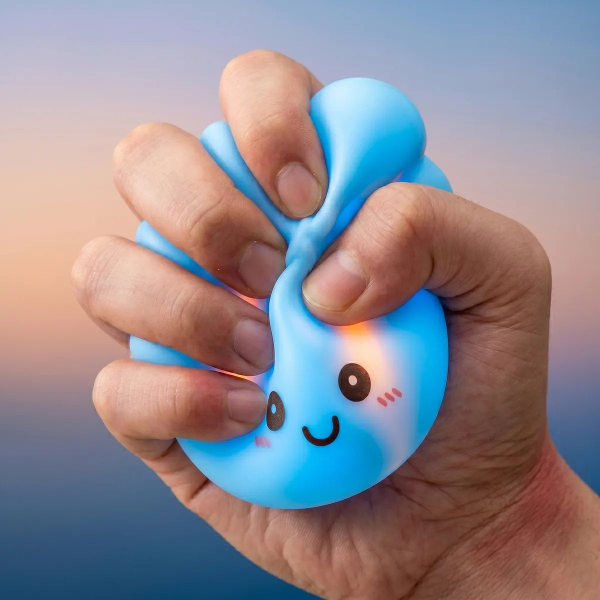 Glow Mystery Squishy Dumpling Light-Up Toy – view 6