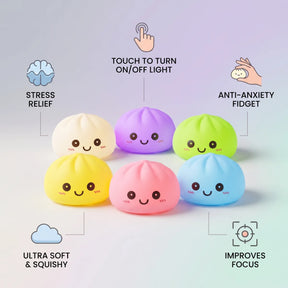 Glow Mystery Squishy Dumpling Light-Up Toy – view 7