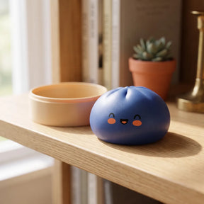 Midnight Navy Blue Dumpling Squishy – view 7
