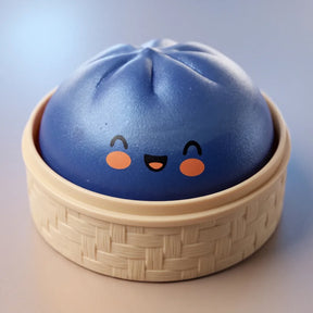 Midnight Navy Blue Dumpling Squishy – view 2