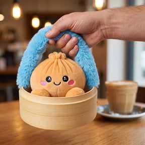 Tangerine Orange Dumpling Squishy Plush – view 6