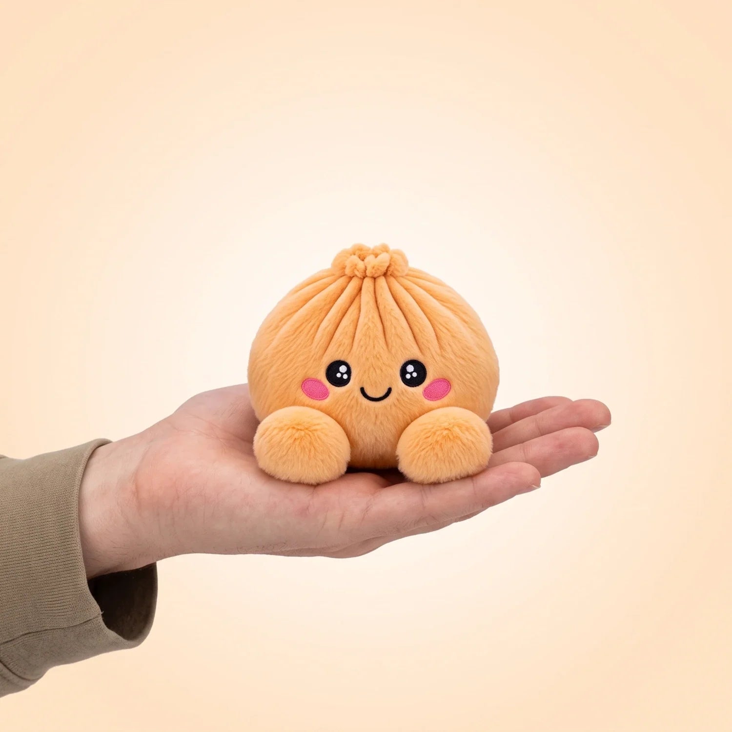 Tangerine Orange Dumpling Squishy Plush – view 3
