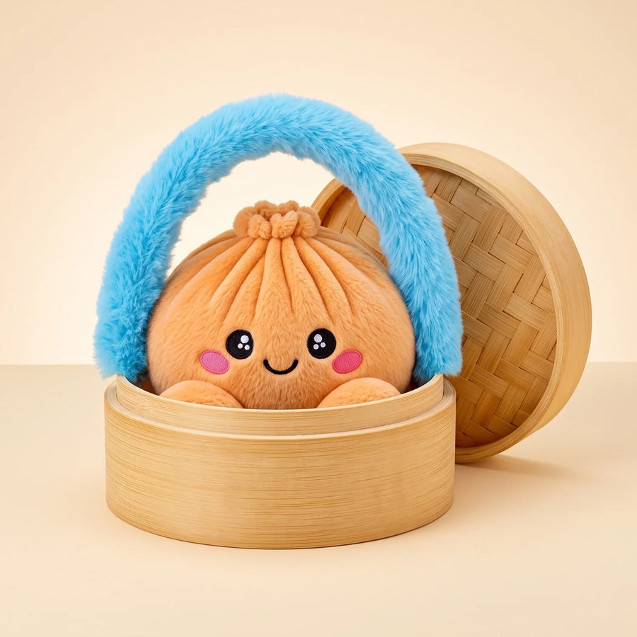Tangerine Orange Dumpling Squishy Plush