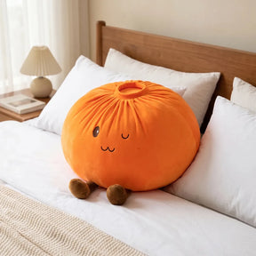Sunset Orange Large Dumpling Squishy Toy – view 5