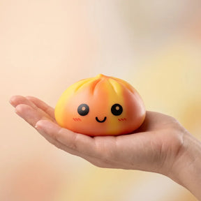Sunset Orange Tie Dye Dumpling Squishy – view 3