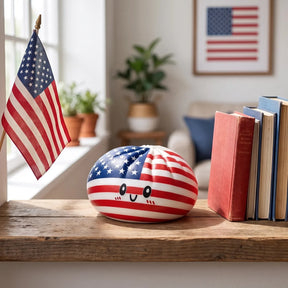 Liberty Patriotic 4th July Dumpling Squishy – view 7