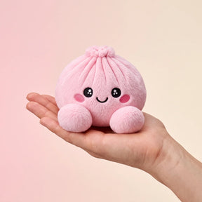 Peony Pink Dumpling Squishy Plush – view 3
