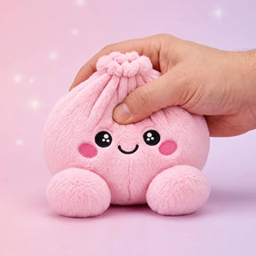 Peony Pink Dumpling Squishy Plush – view 5