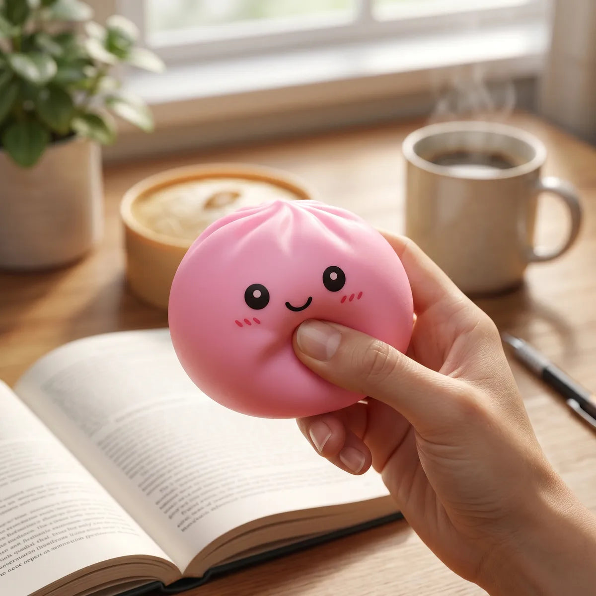 Blossom Pink Dumplings Squishy – view 7