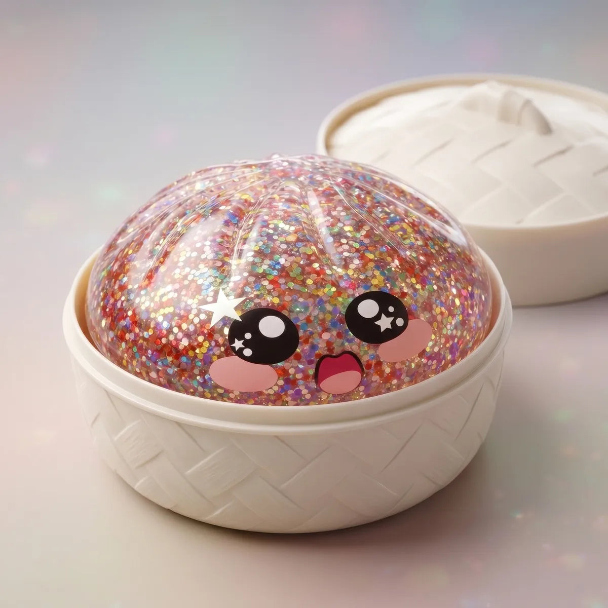 Kawaii Pink Galaxy Dumpling Squishy – view 2