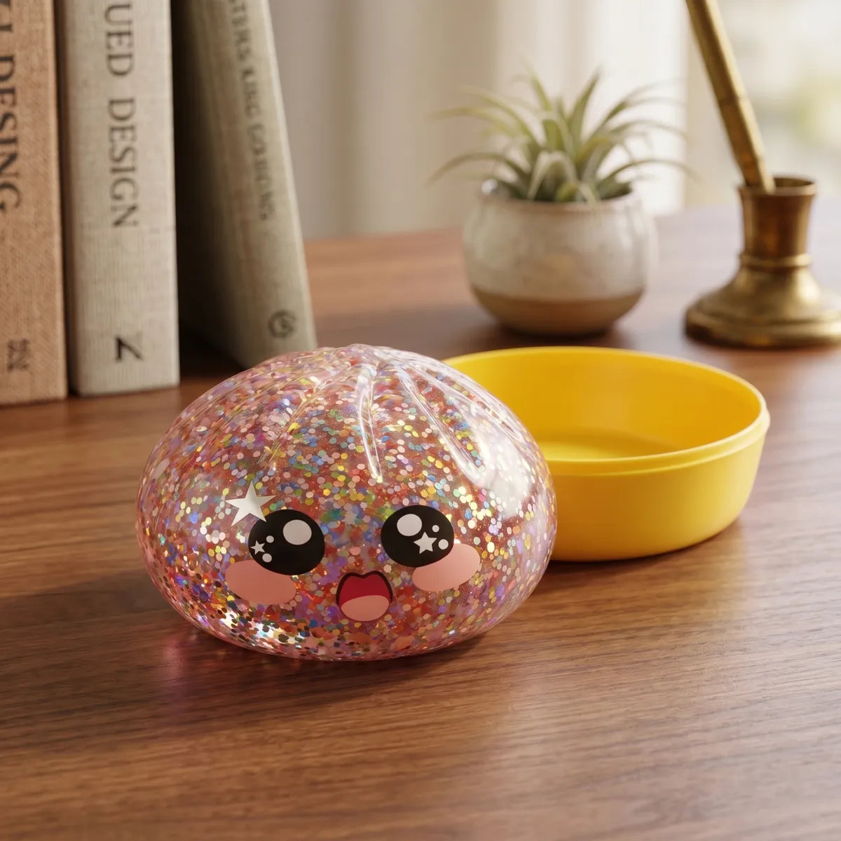 Kawaii Pink Galaxy Dumpling Squishy – view 8