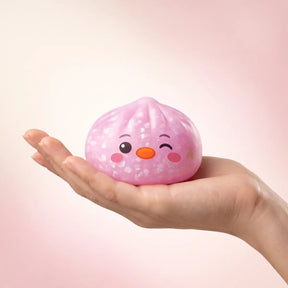 Candy Pink Penguin Dumpling Squishy – view 3