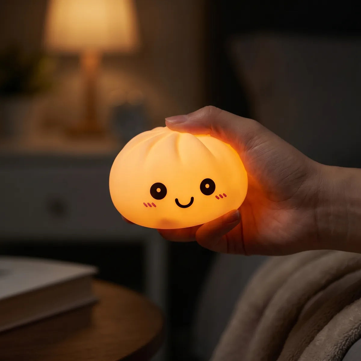 Dreamy Pink Squishy Dumpling Light – view 8