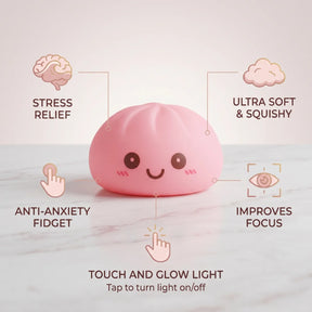 Dreamy Pink Squishy Dumpling Light – view 6
