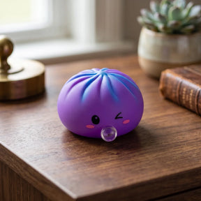 Cosmic Purple Rare Bubble-Blowing Dumpling Squishy – view 7