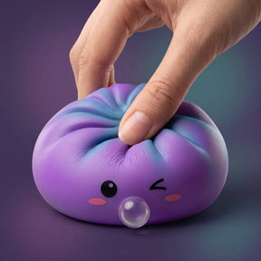 Cosmic Purple Rare Bubble-Blowing Dumpling Squishy – view 4