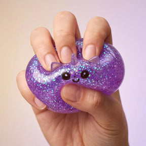 Mystic Purple Unicorn Glitter Dumpling Squishy – view 4