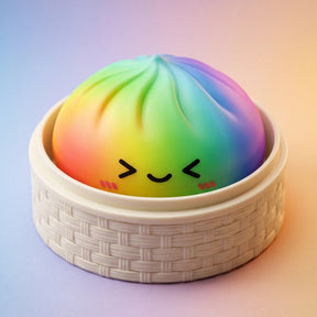 Prism Rainbow Color Dumpling Squishy – view 2