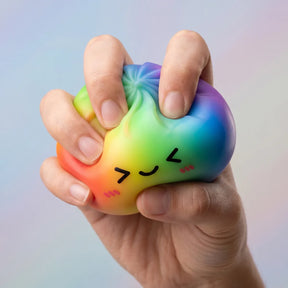 Prism Rainbow Color Dumpling Squishy – view 4