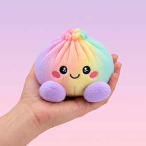 Pastel Rainbow Dumpling Squishy Plush – view 3