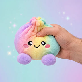 Pastel Rainbow Dumpling Squishy Plush – view 5
