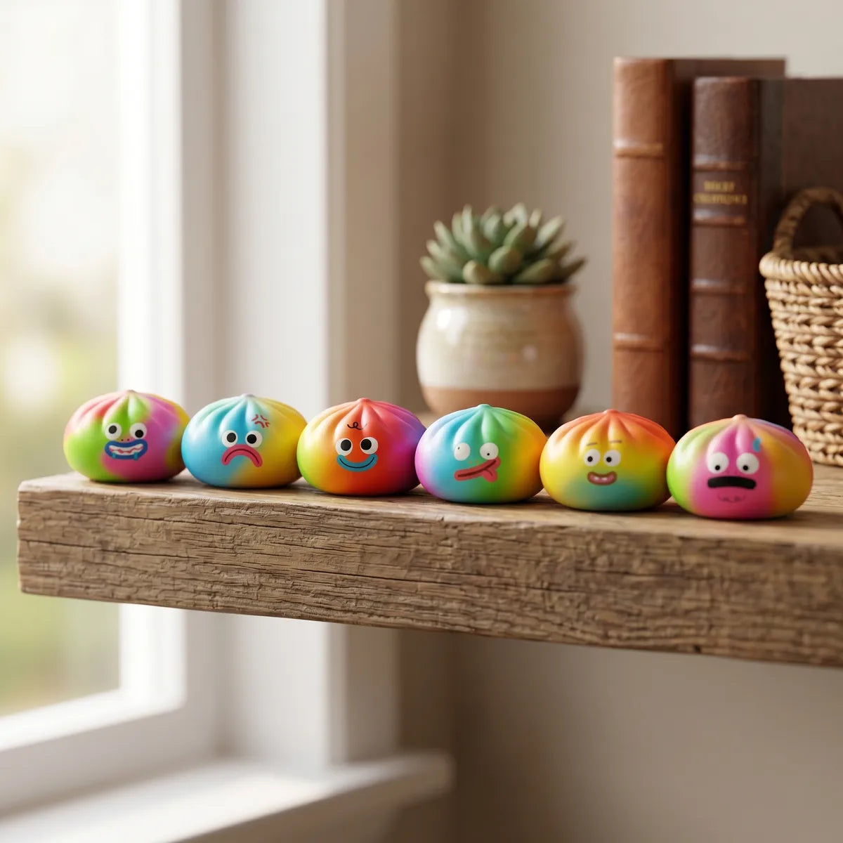 Vibrant Rainbow Mystery Squishy Dumplings – view 8