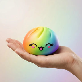Colorful Rare Rainbow Dumpling Squishy – view 3