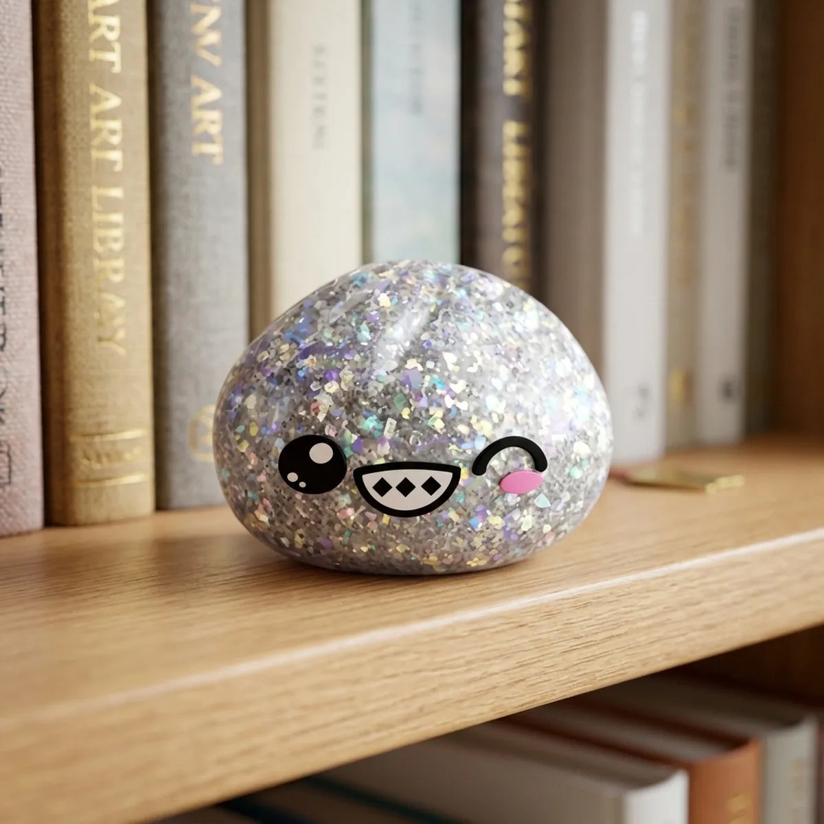 Shimmer Rare Silver Dumpling Squishy – view 8