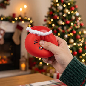 Cheeky Red Christmas Hat Dumpling Squishy – view 6