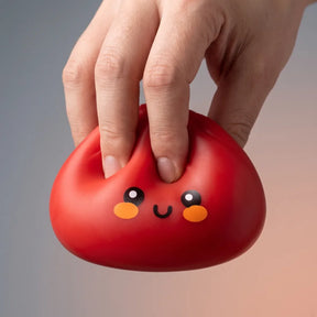 Fluffy Red Dumpling Squishy Bun – view 4