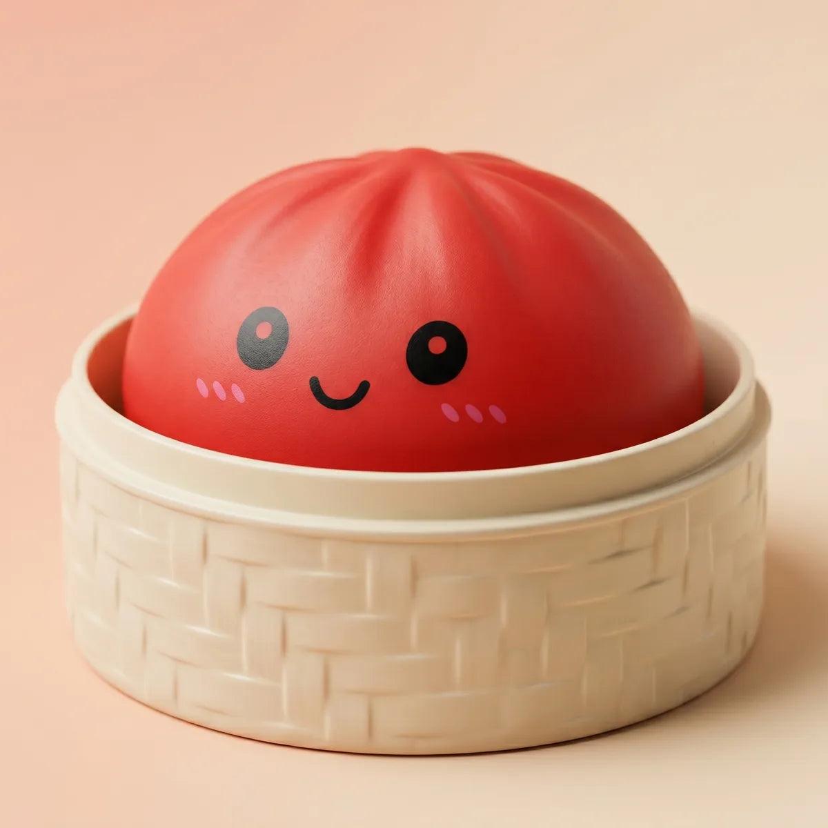 Cherry Red Dumpling Squishy – view 2