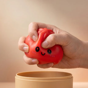 Cherry Red Dumpling Squishy – view 5