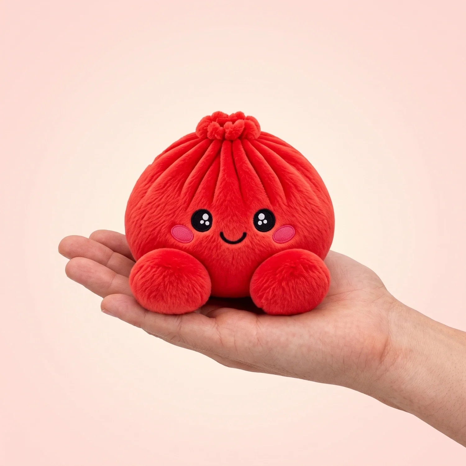 Ruby Red Dumpling Squishy Plush – view 3
