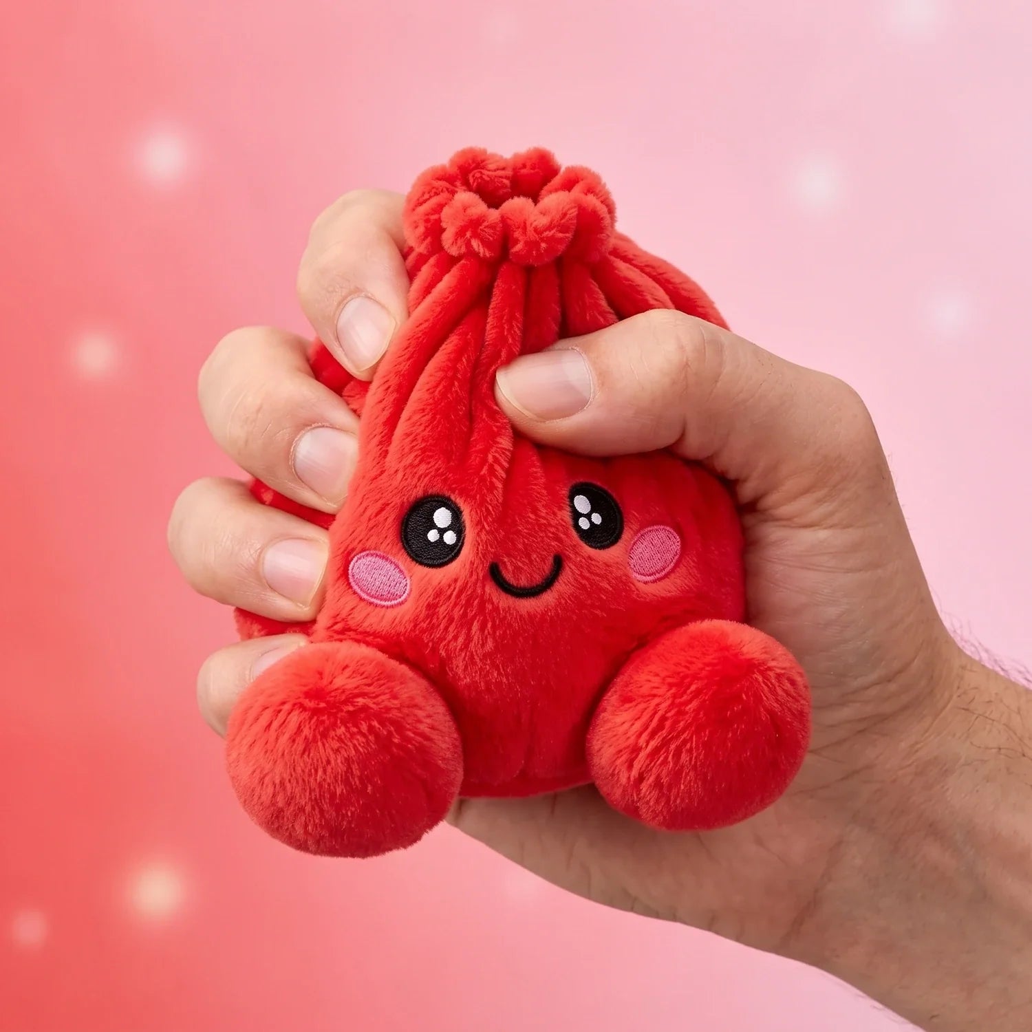 Ruby Red Dumpling Squishy Plush – view 5