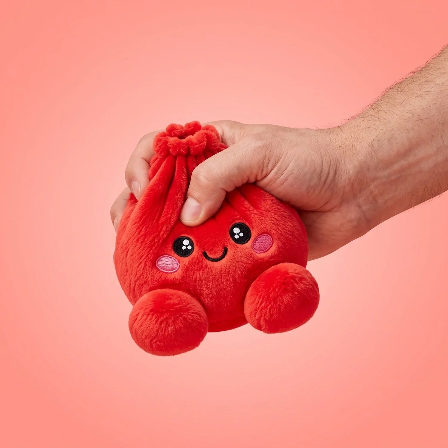 Ruby Red Dumpling Squishy Plush – view 4