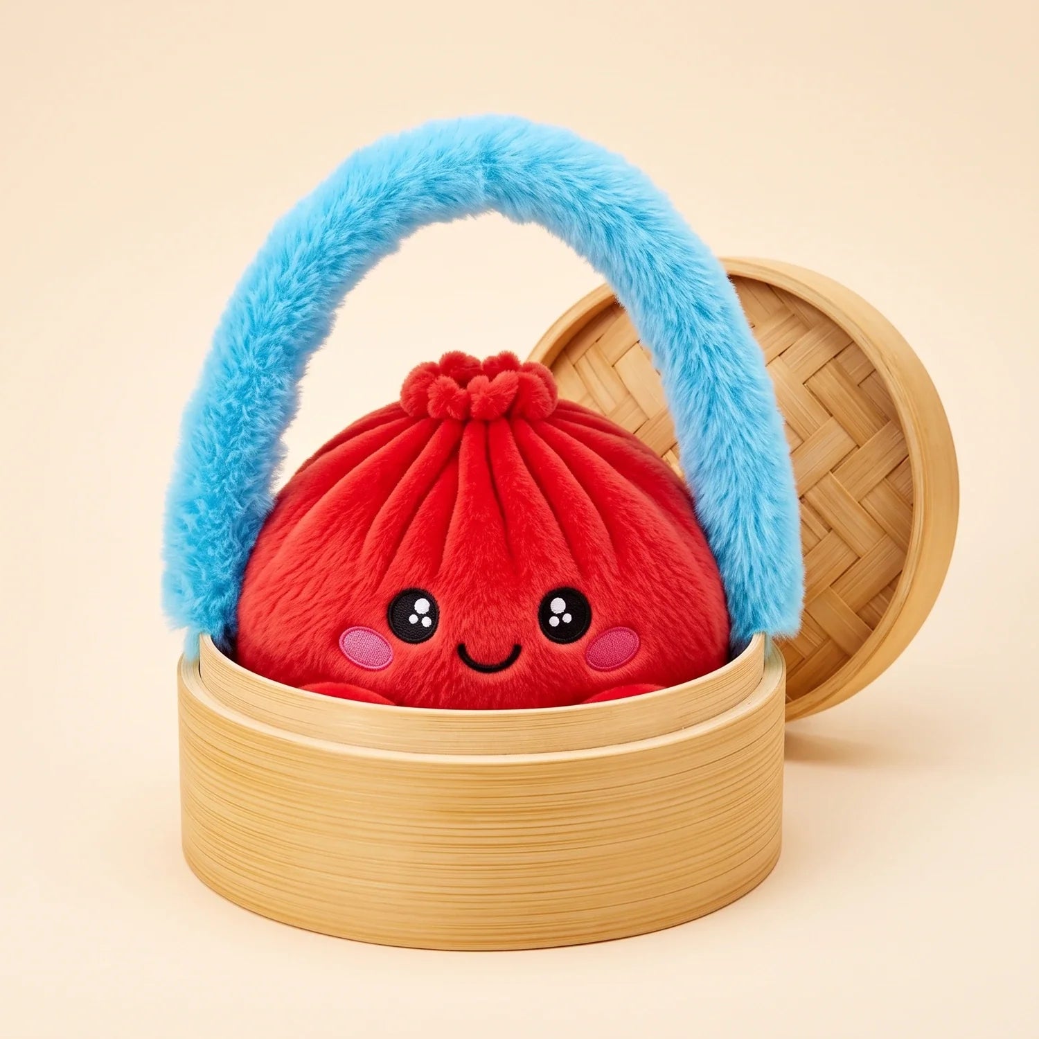 Ruby Red Dumpling Squishy Plush – view 2