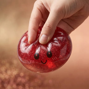 Lucky Red Glitter Dumpling Squishy – view 4