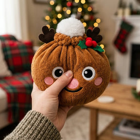 Jolly Reindeer Dumpling Squishy Plush – view 6