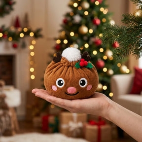 Jolly Reindeer Dumpling Squishy Plush – view 3