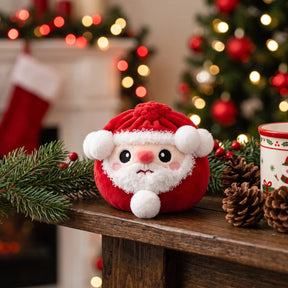 Merry Santa Claus Dumpling Squishy Plush – view 7